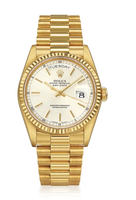 rolex oyster perpetual day date automatic 21 jewels